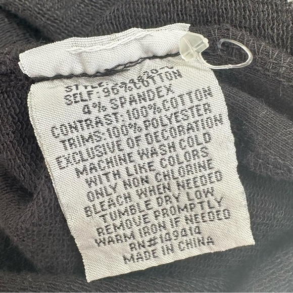 Johnny Was hoodie tunic black embroidered star moon sun celestial XS Angol Beach - Picture 13 of 16